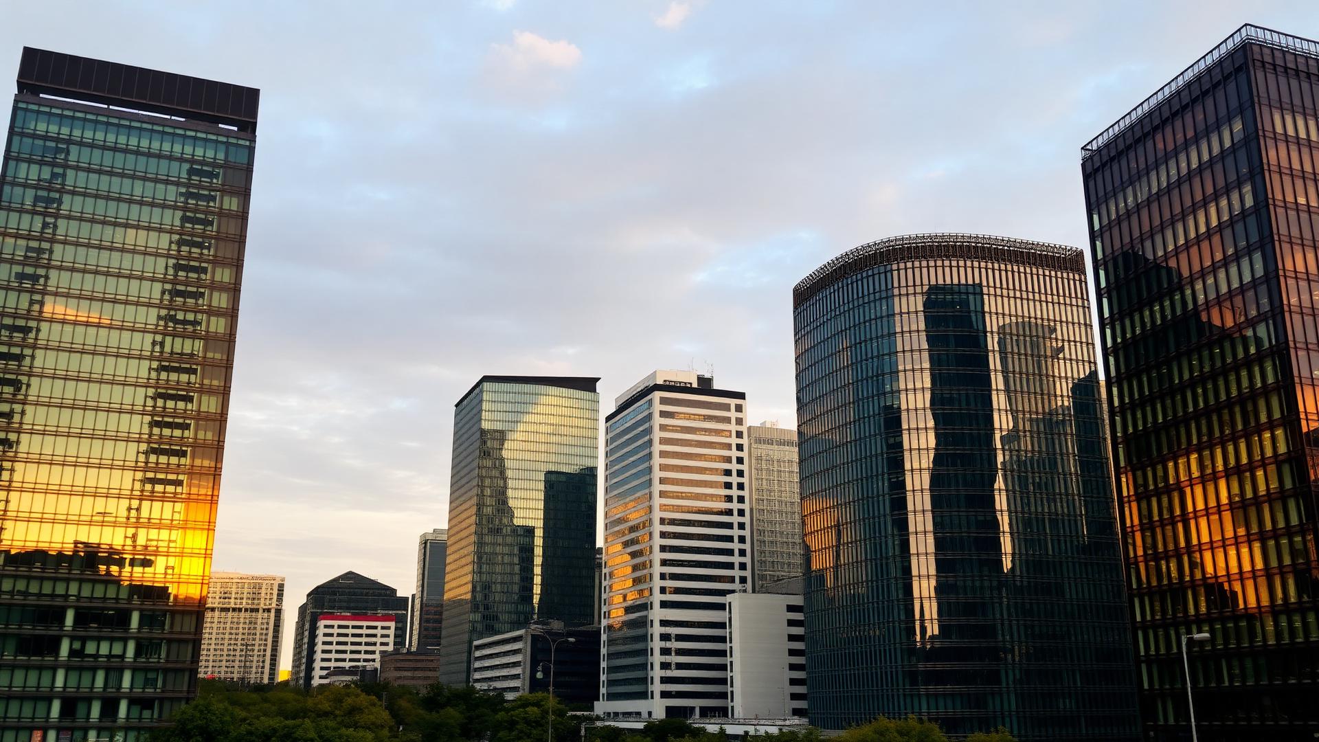 Skyline corporativo de Bogotá
